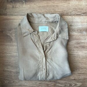 DISSH | Curpo beige cropped blouse